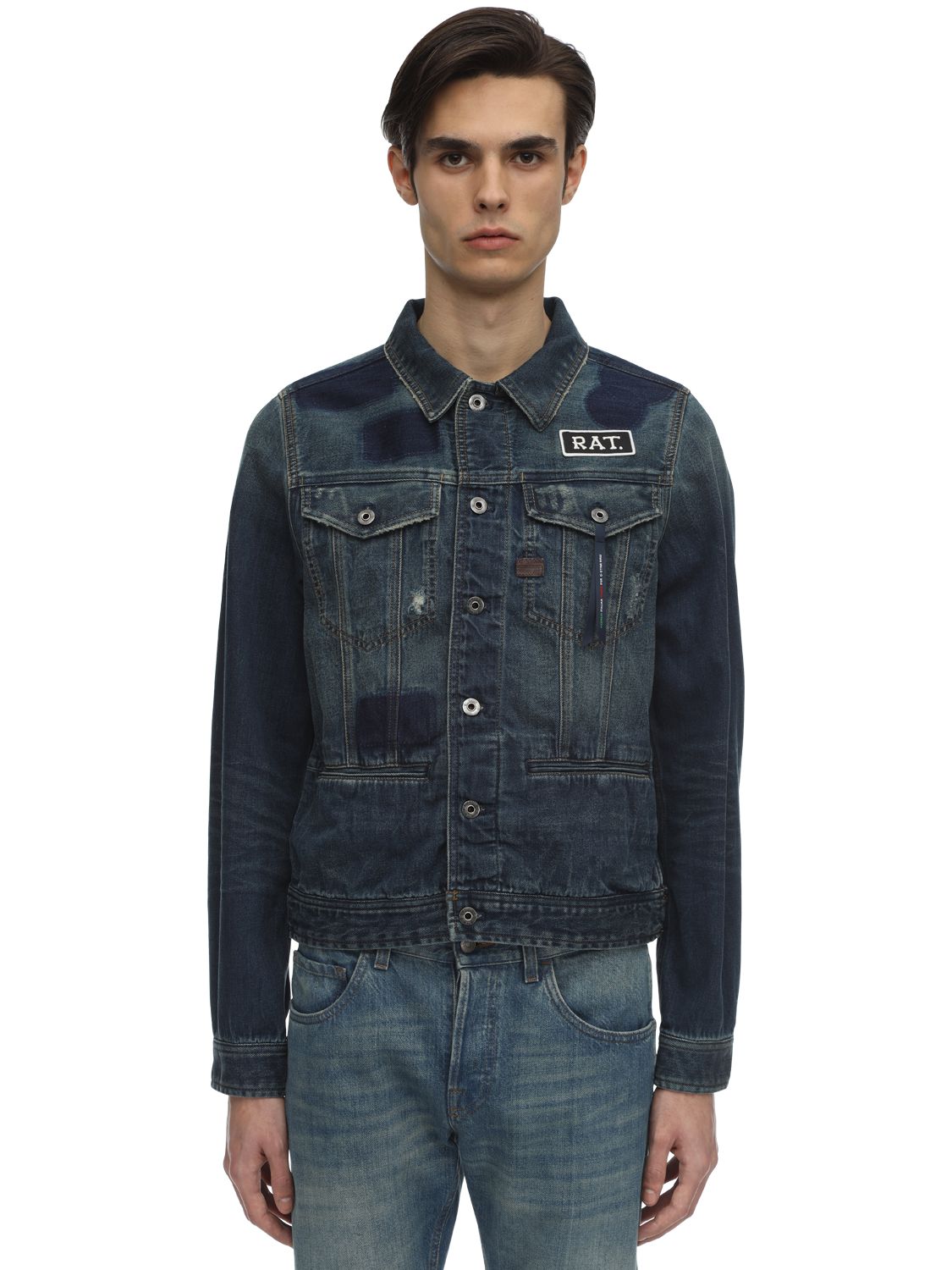 g star denim shirt mens