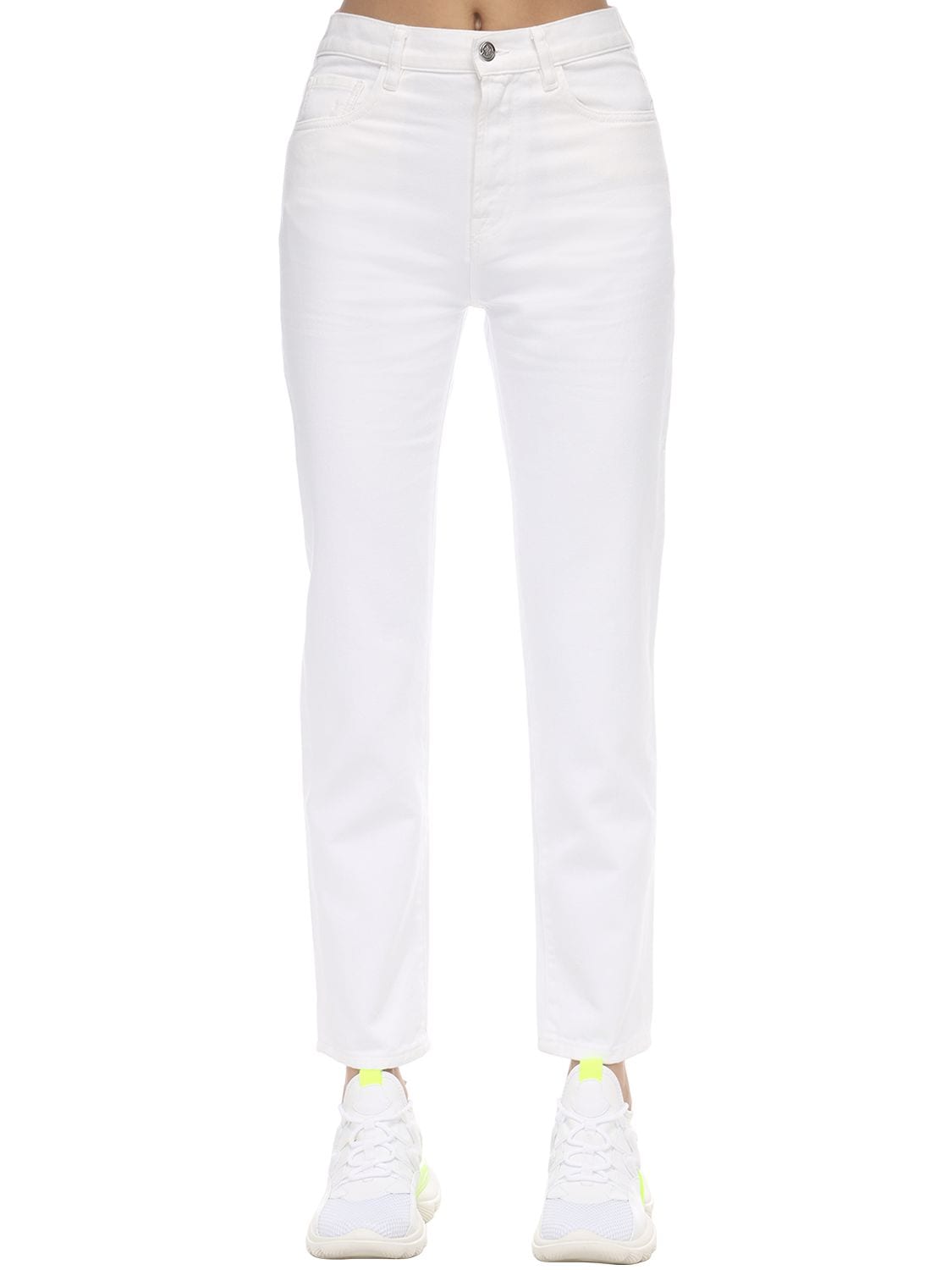 MONCLER COTTON STRAIGHT trousers,71IDOR021-MDMZ0