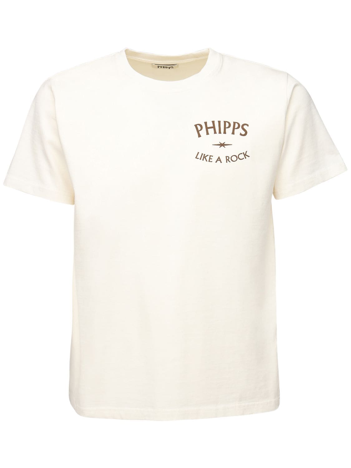 PHIPPS 印花有机棉平纹针织T恤,71IDW7016-V0HJVEU1