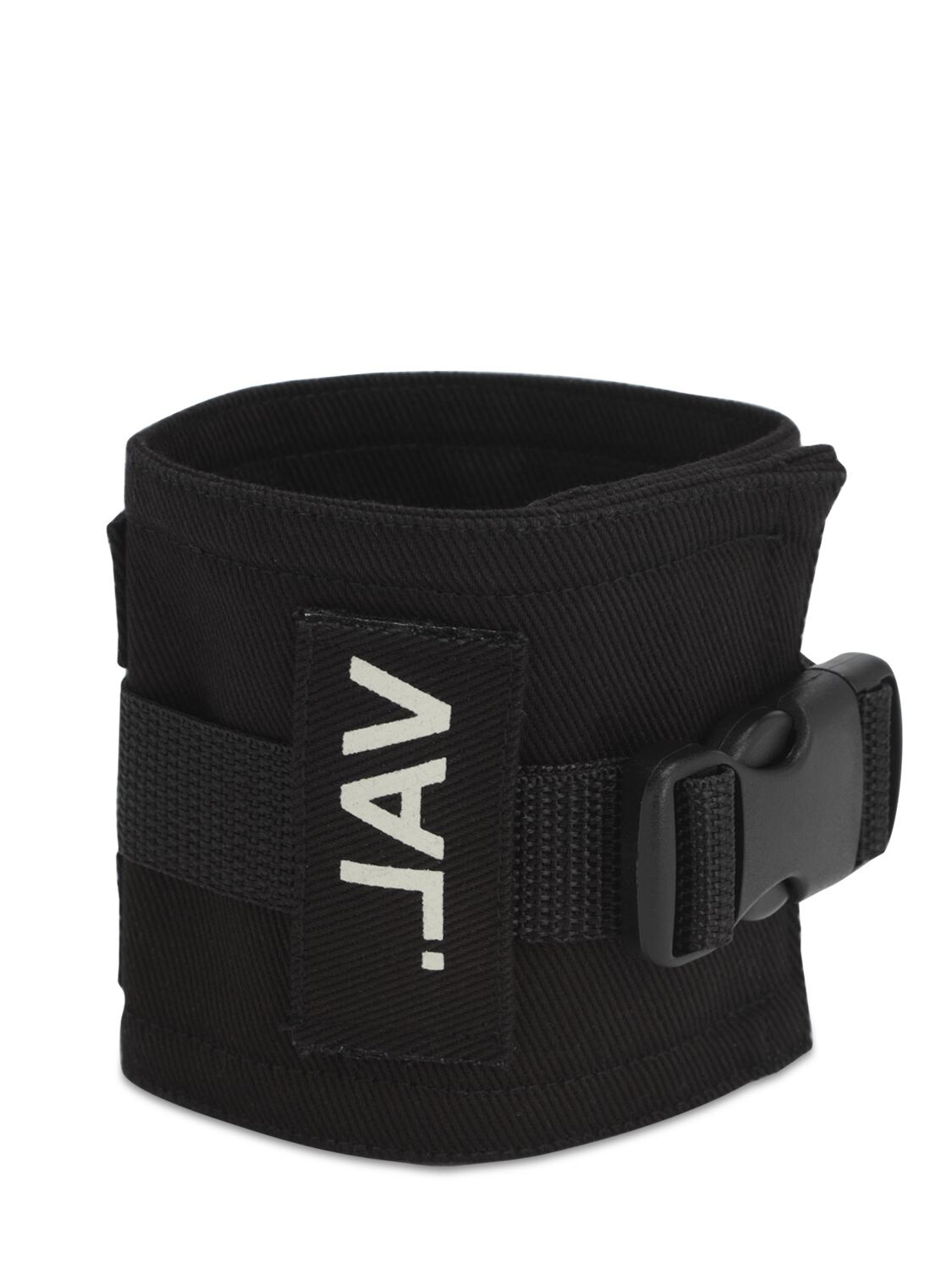 Val Kristopher Extend Canvas Ankle Strap W/ Clip In Black