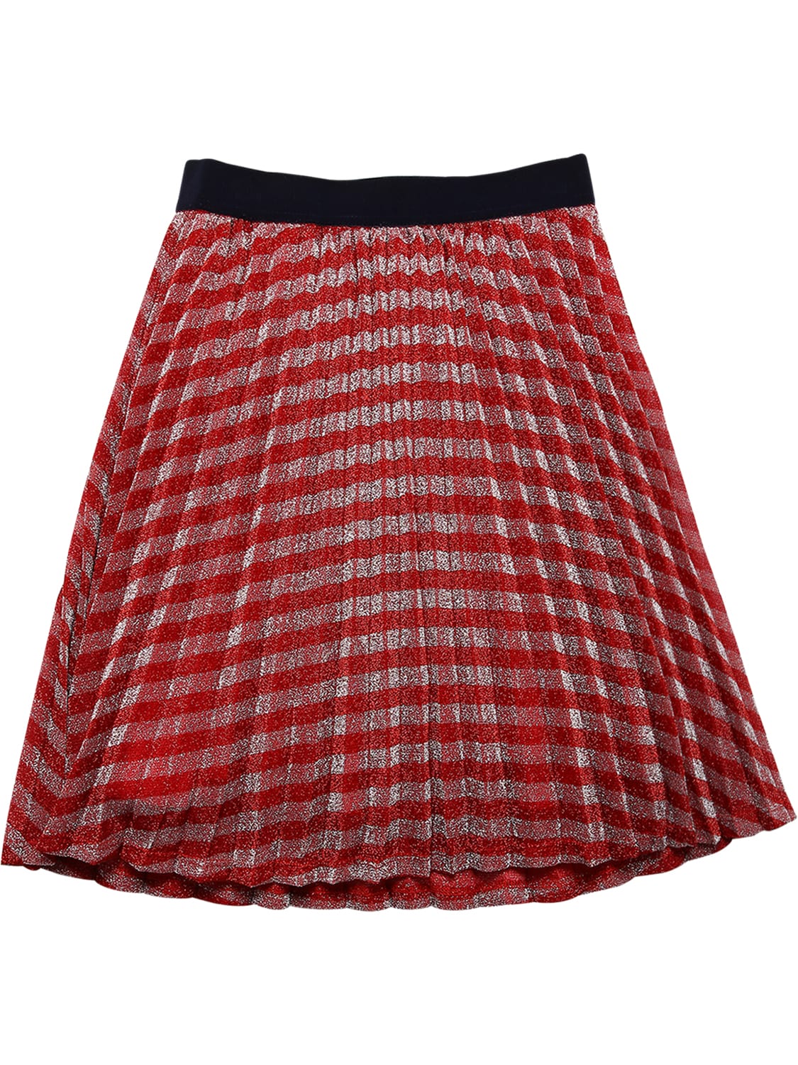 LITTLE MARC JACOBS PLEATED LUREX SKIRT,71IFGD062-WDC00