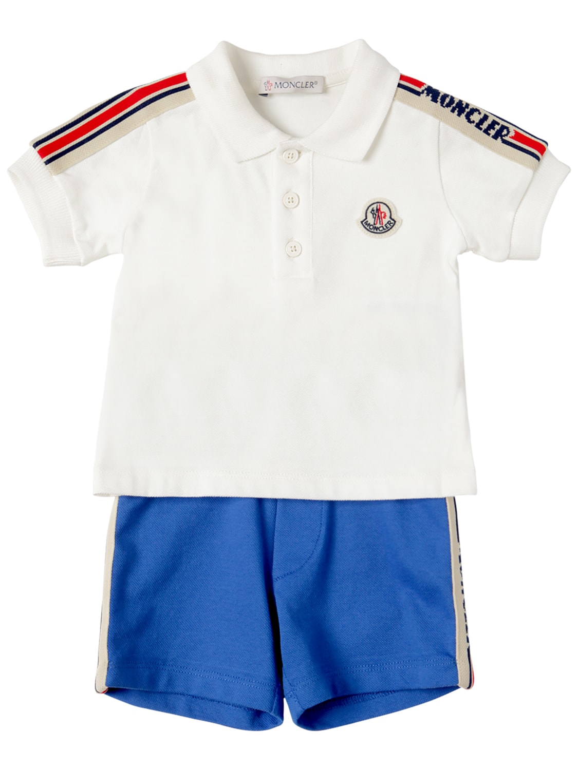 royal blue moncler polo