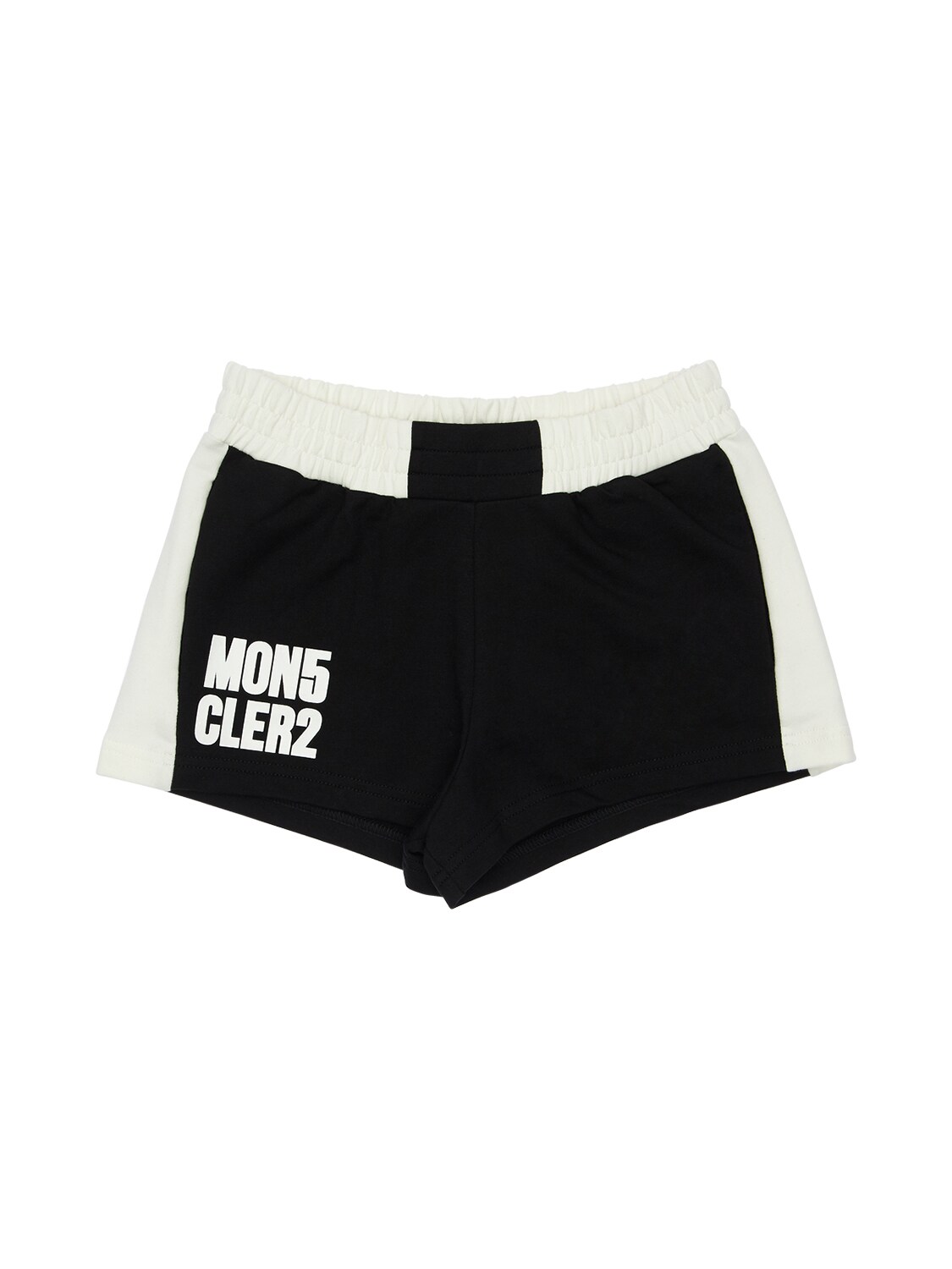 MONCLER COTTON SWEAT SHORTS,71IFGT044-OTK50