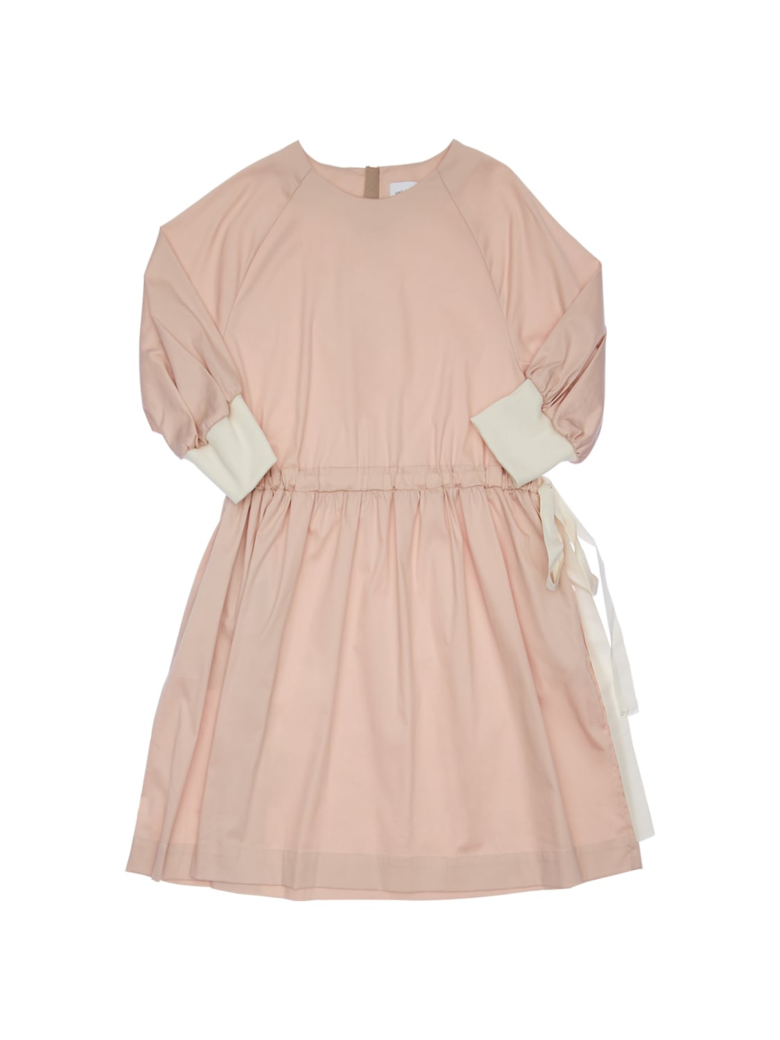 Unlabel Kids' Stretch Cotton Blend Dress In Pink | ModeSens