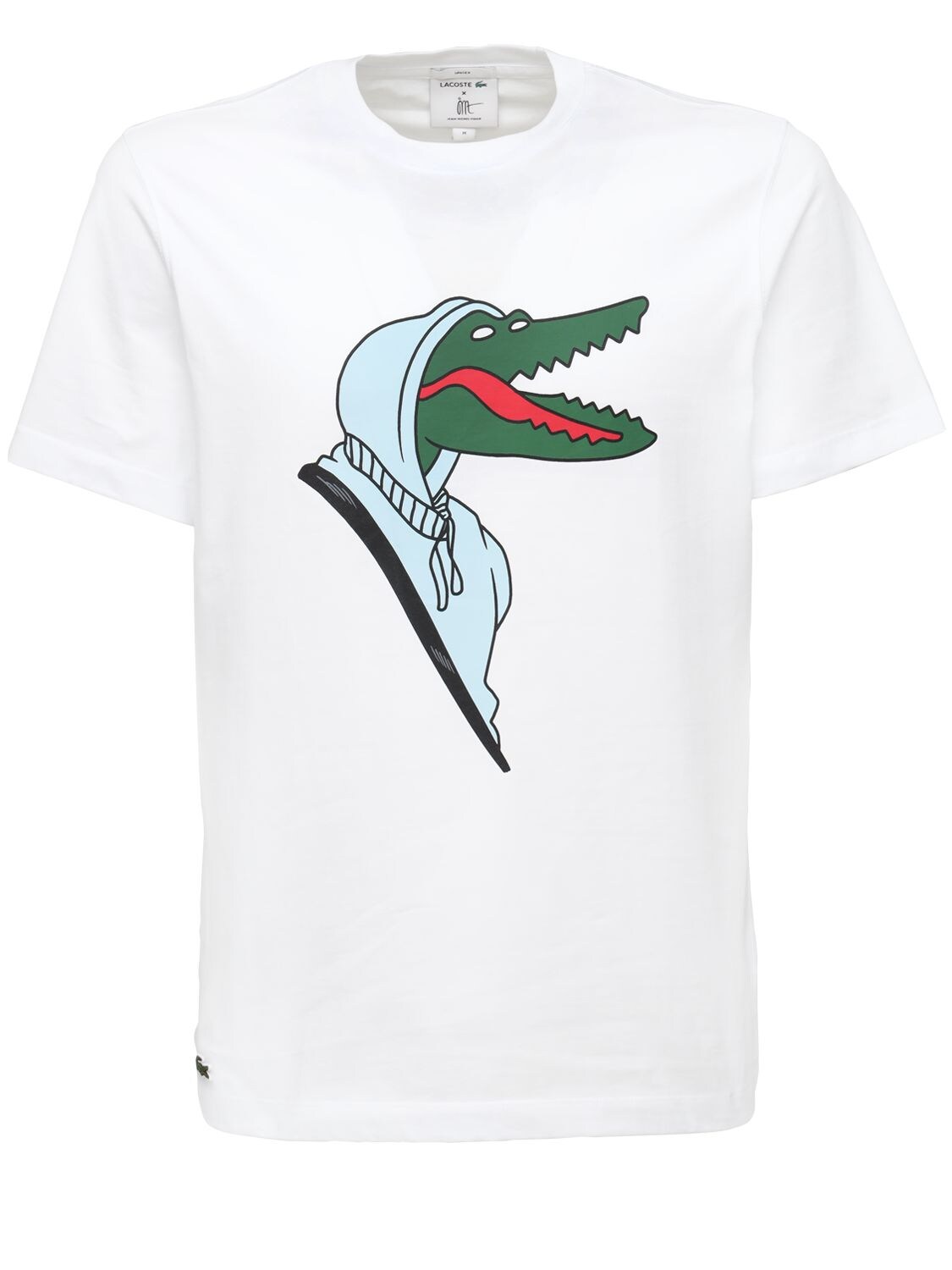 LACOSTE “JEAN-MICHEL TIXIER CROCO”平纹针织T恤,71IFIS019-V1G10