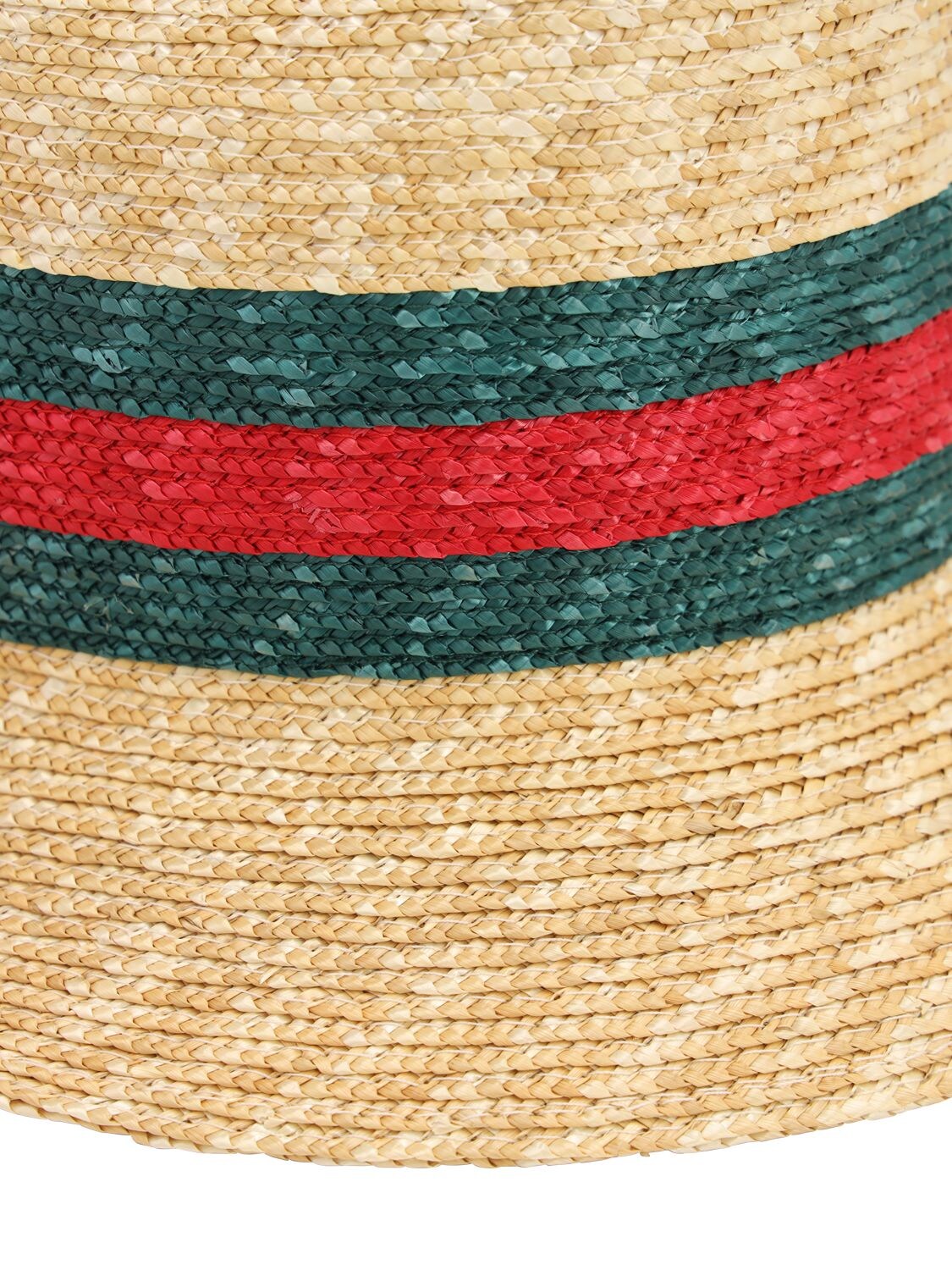 织带酒椰纤维渔夫帽