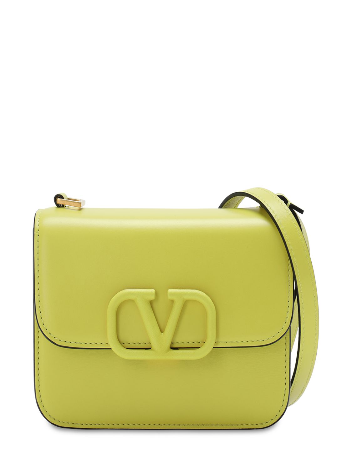 valentino garavani vsling leather shoulder bolsa