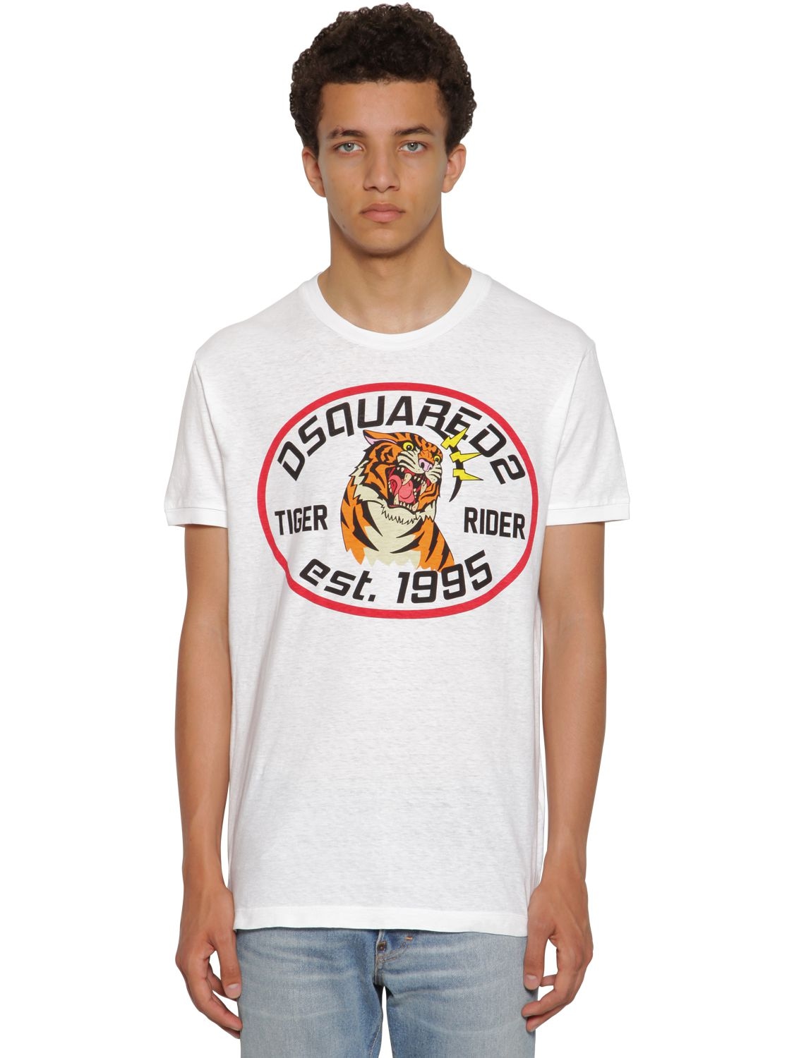 t shirt dsquared tigre