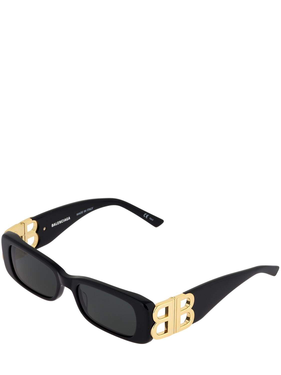 balenciaga dynasty rectangle sunglasses