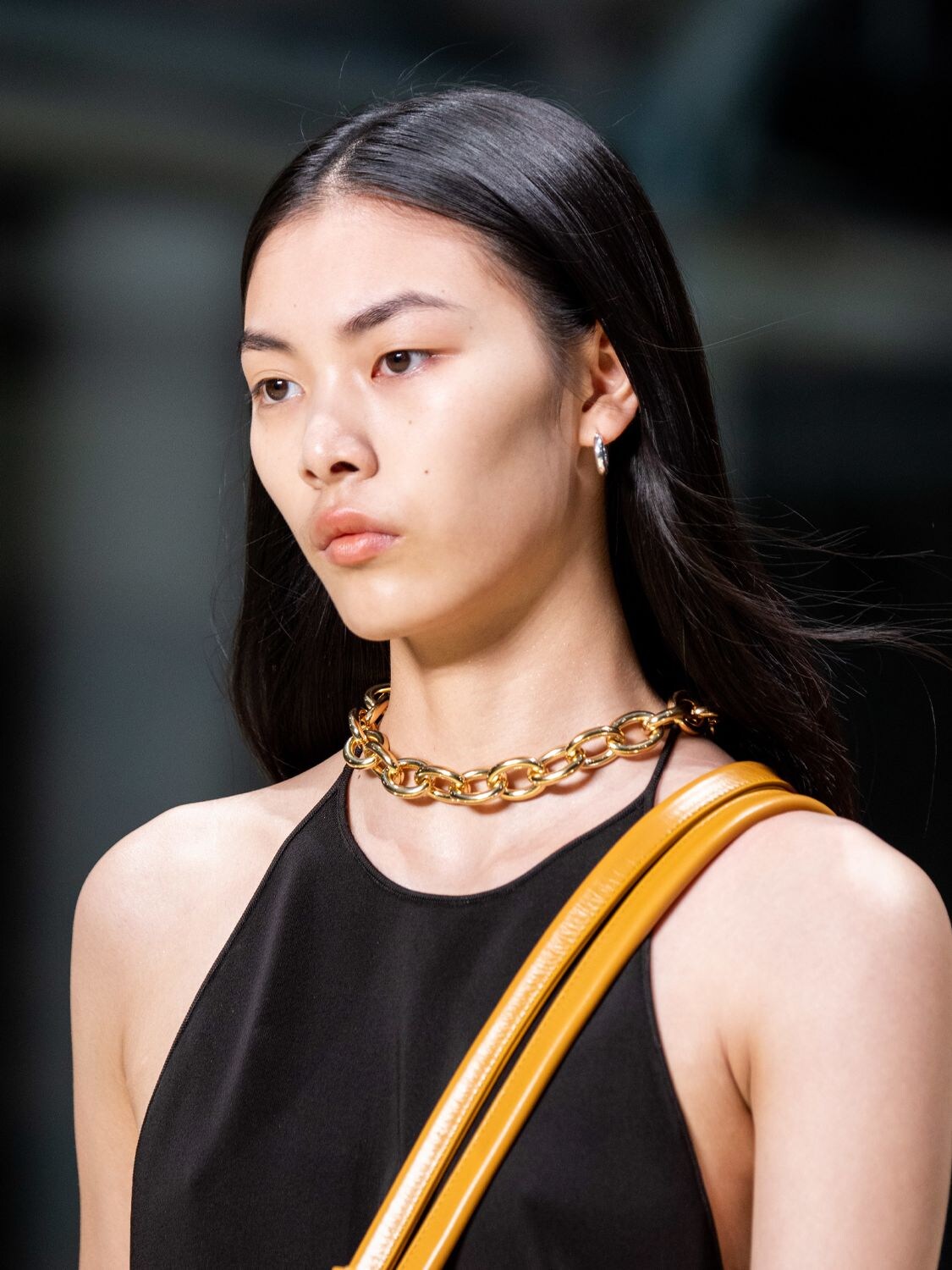 Bottega Veneta Braided Chain Necklace W/ Sphere In Gold | ModeSens