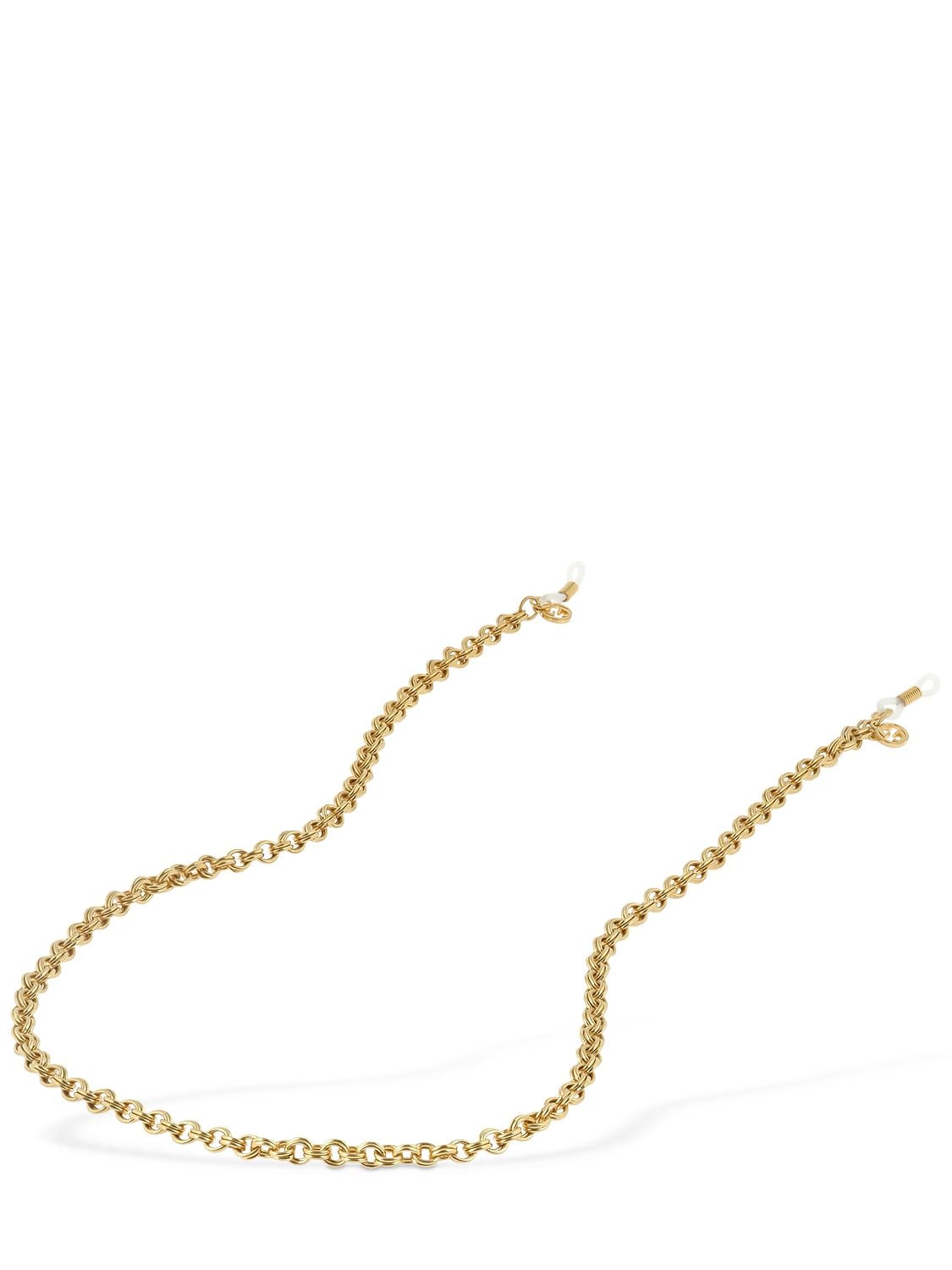 Gucci Glasses Chain W/ Interlocking G Detail In Gold