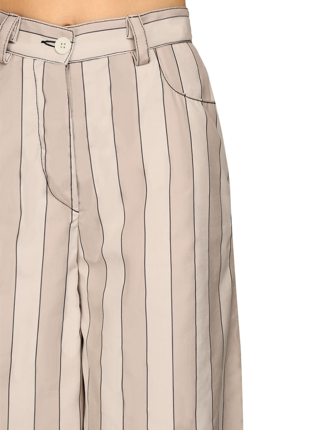 beige palazzo pants