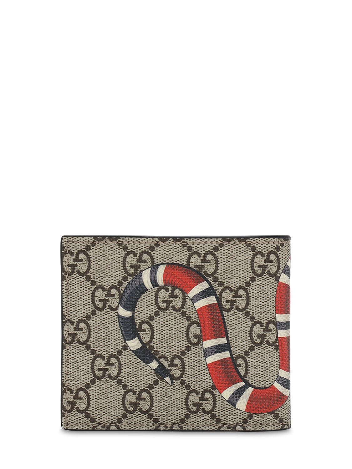 Gucci Cardholder Wallet Supreme King Snake Print for Sale in New