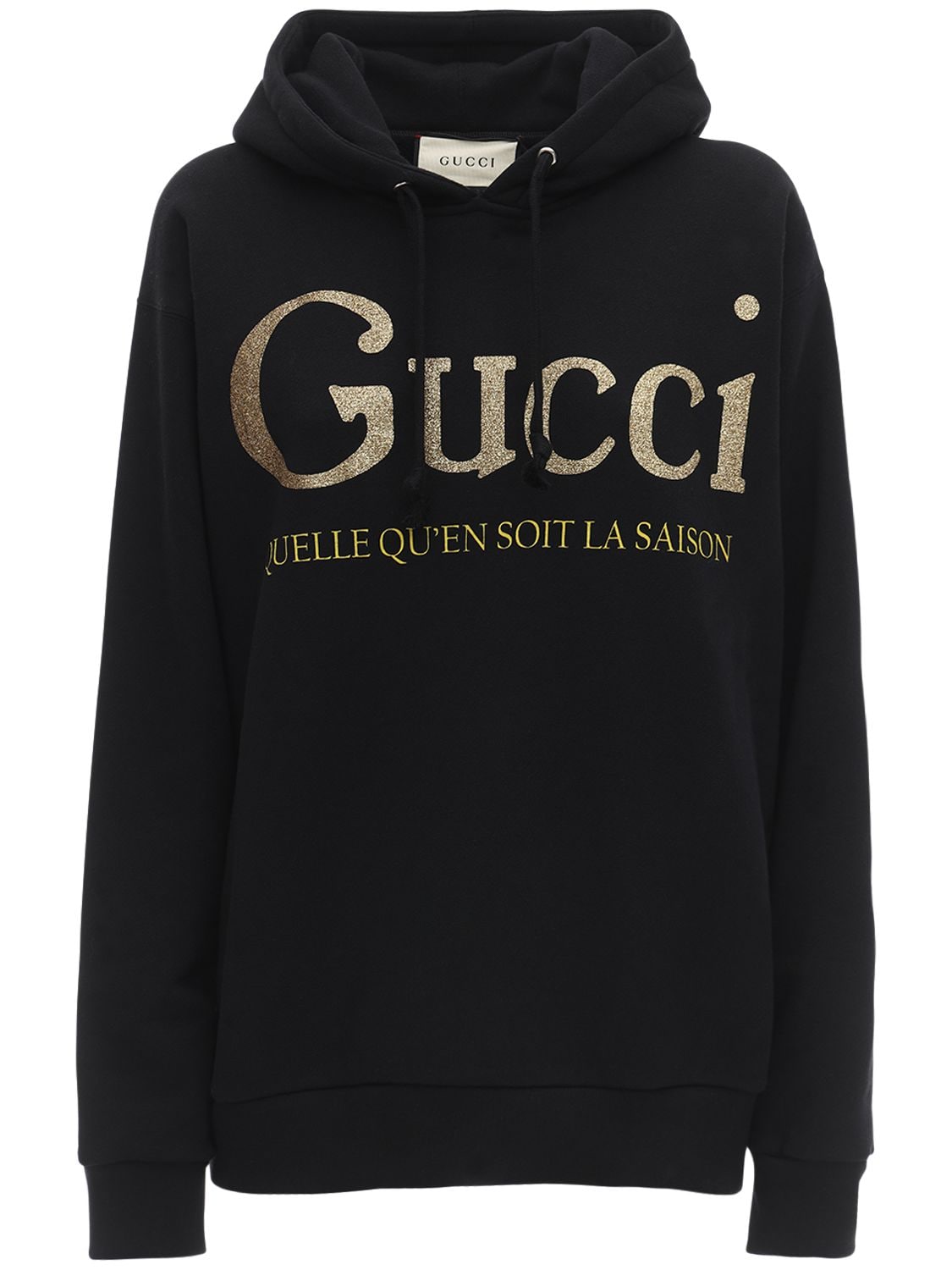 gucci gold hoodie