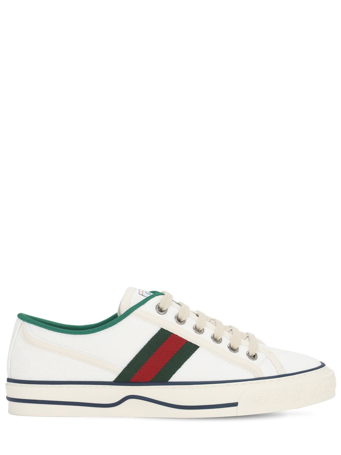 Image of 10mm Gucci Tennis 1977 Cotton Sneakers