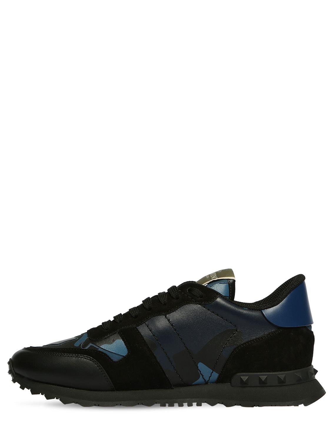 valentino rock runners blue