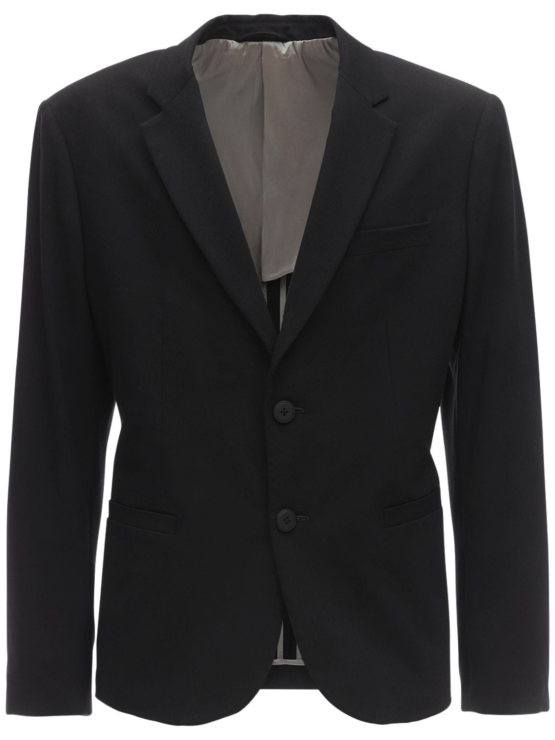 Armani Exchange 平纹针织夹克 In Black