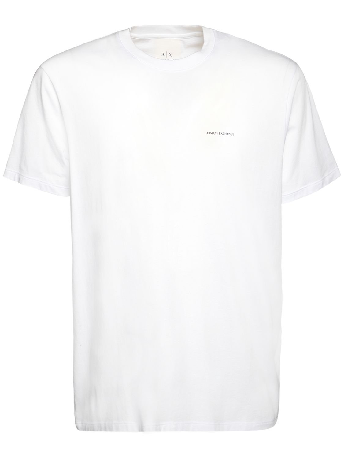 T-shirt Aus Baumwolljersey Mit Druck