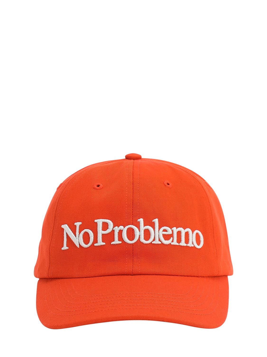 ARIES “NO PROBLEMO”纯棉帽子,71IHLH023-MDQ30