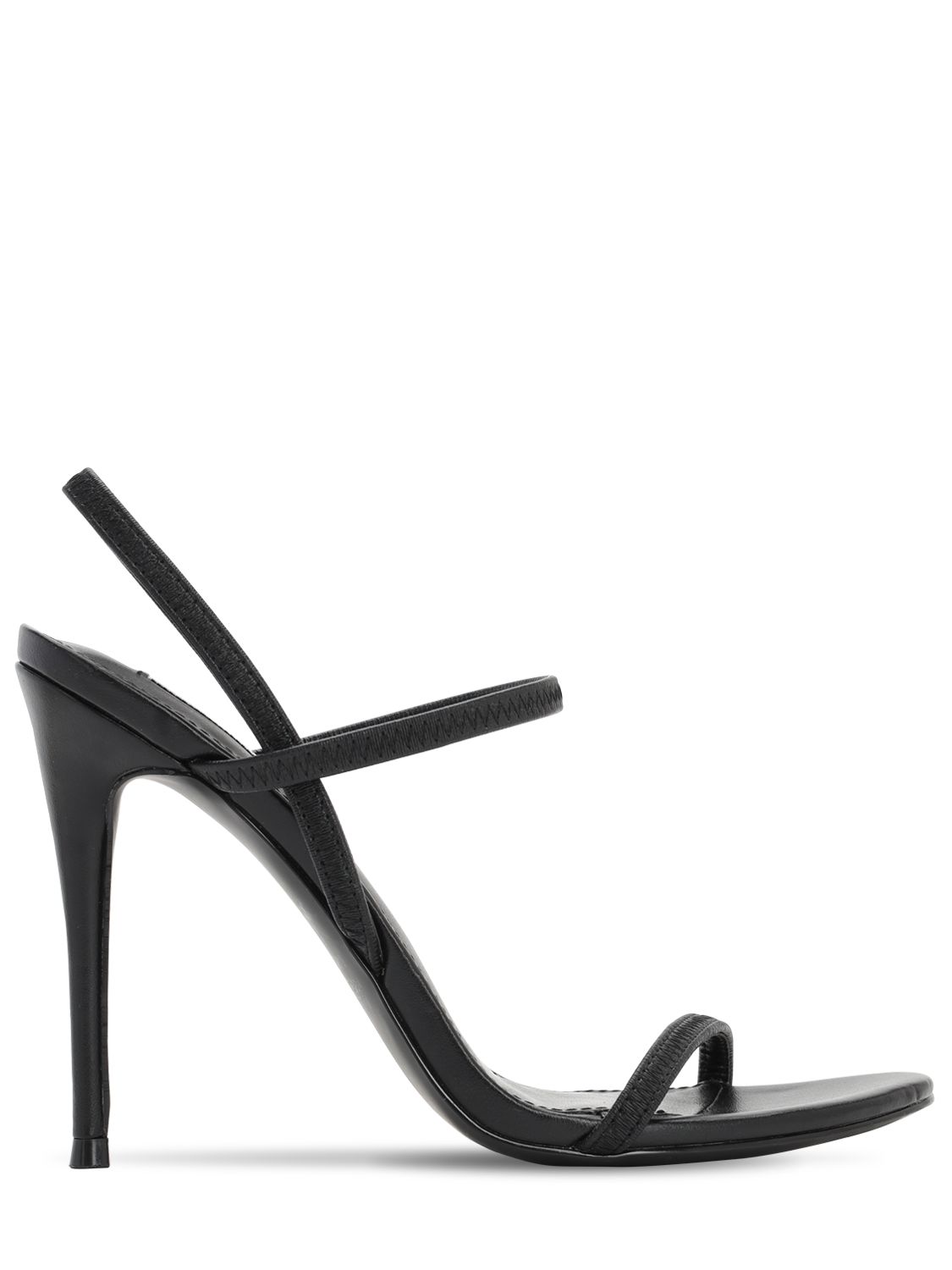 steve madden black elastic sandals
