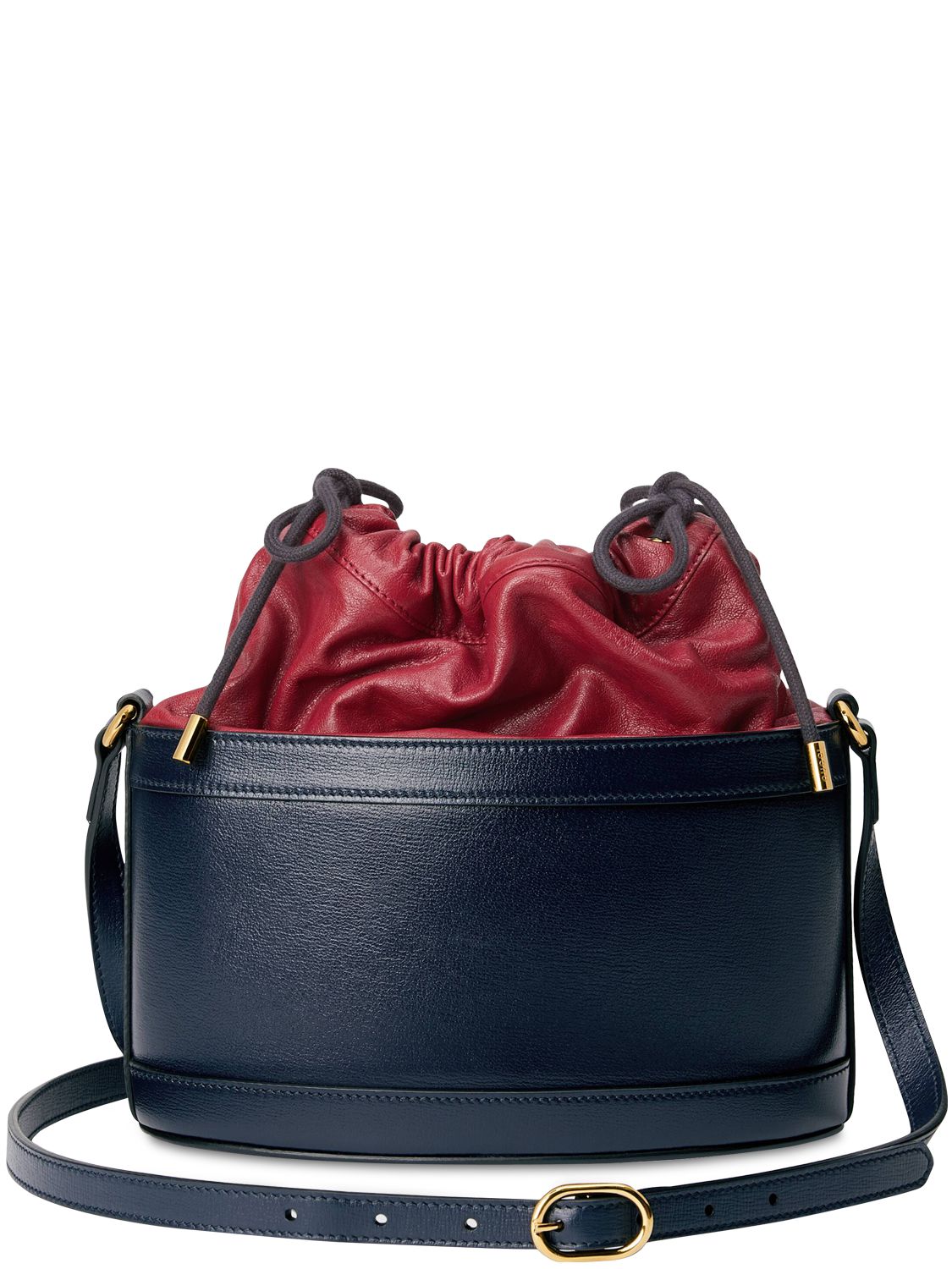 1955 Horsebit Azalea バイカラーレザーバッグ