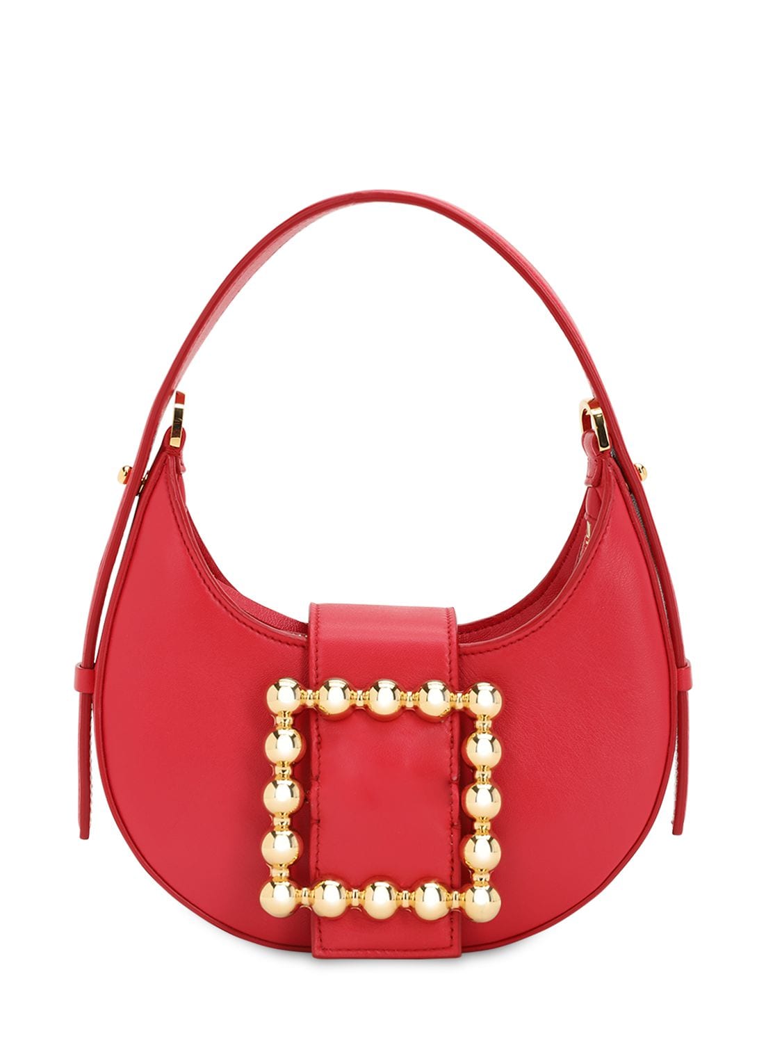 Les Petits Joueurs Cindy Smooth Leather Bag In Ruby