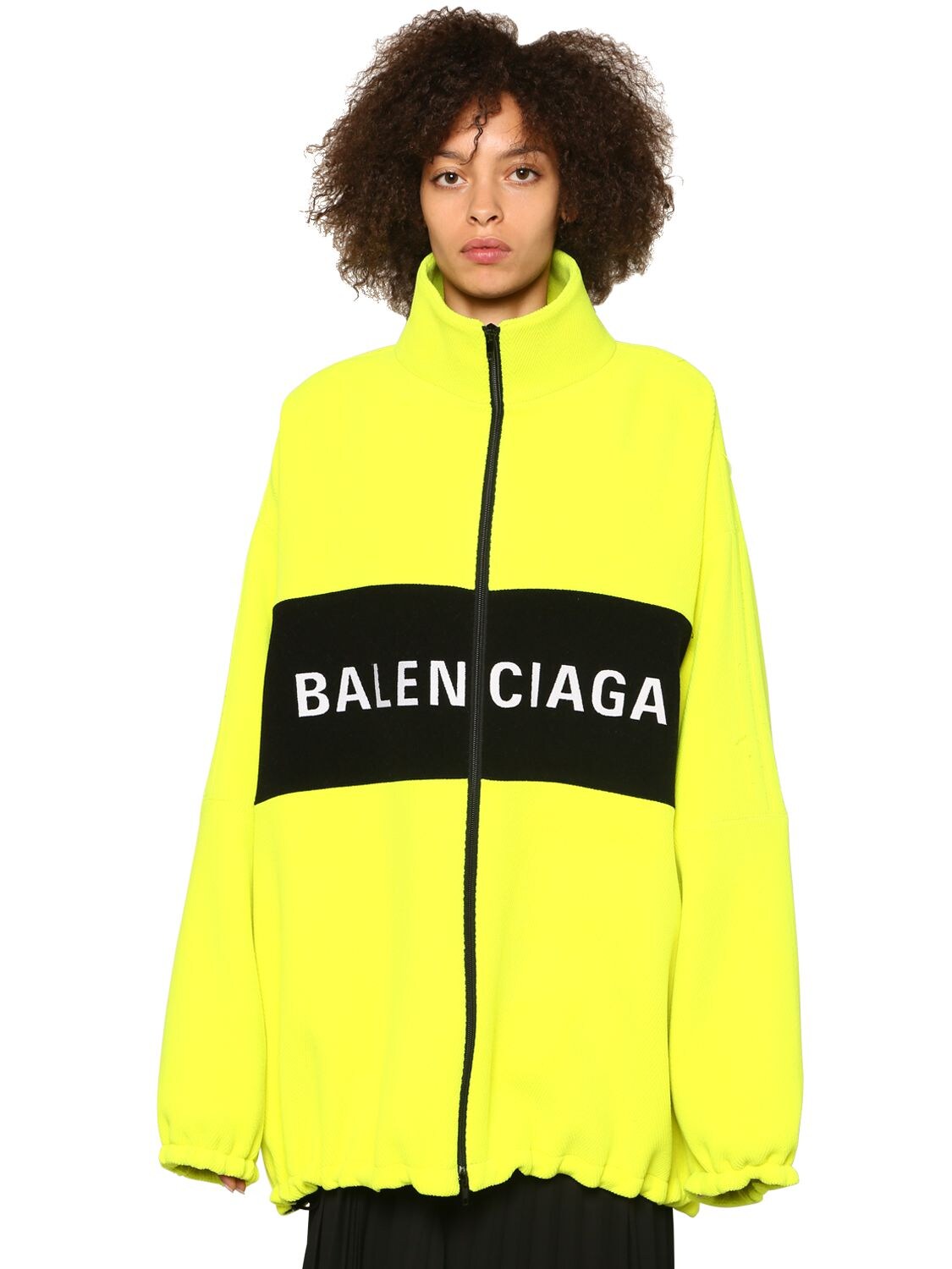 balenciaga neon hoodie