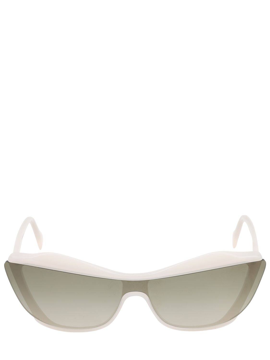 Andy Wolf Gretl Cat-eye Acetate Sunglasses In White,grey