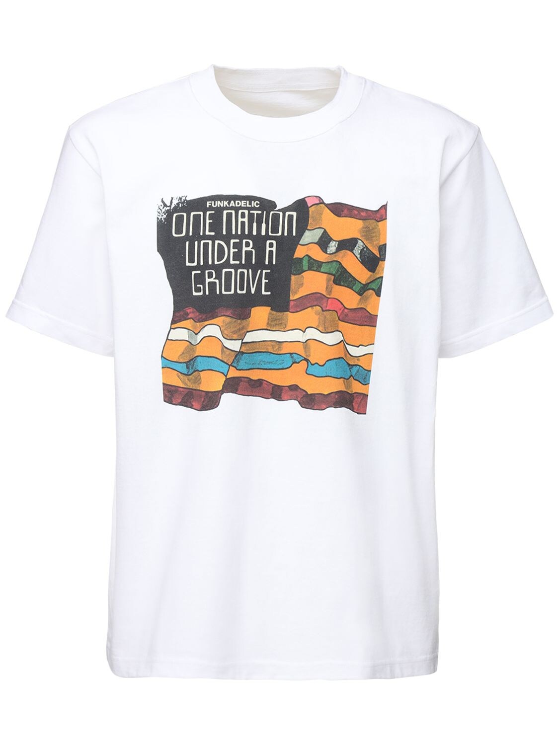 Funkadelic Print Cotton Jersey T-shirt