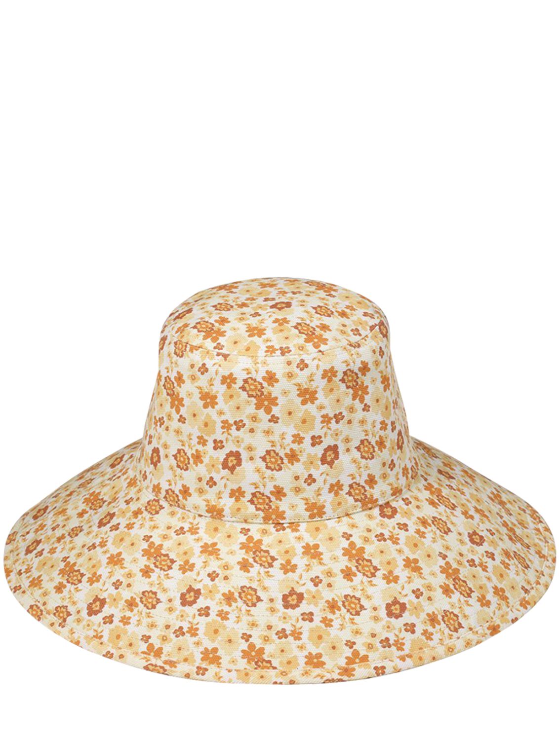 Lack Of Color Floral Print Cotton 