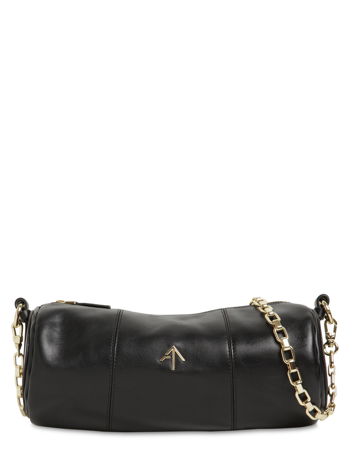 Schultertasche Aus Leder "cylinder"
