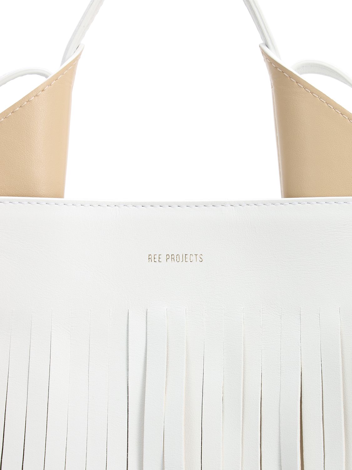REE PROJECTS HELENE MINI FRINGE LEATHER SHOULDER BAG