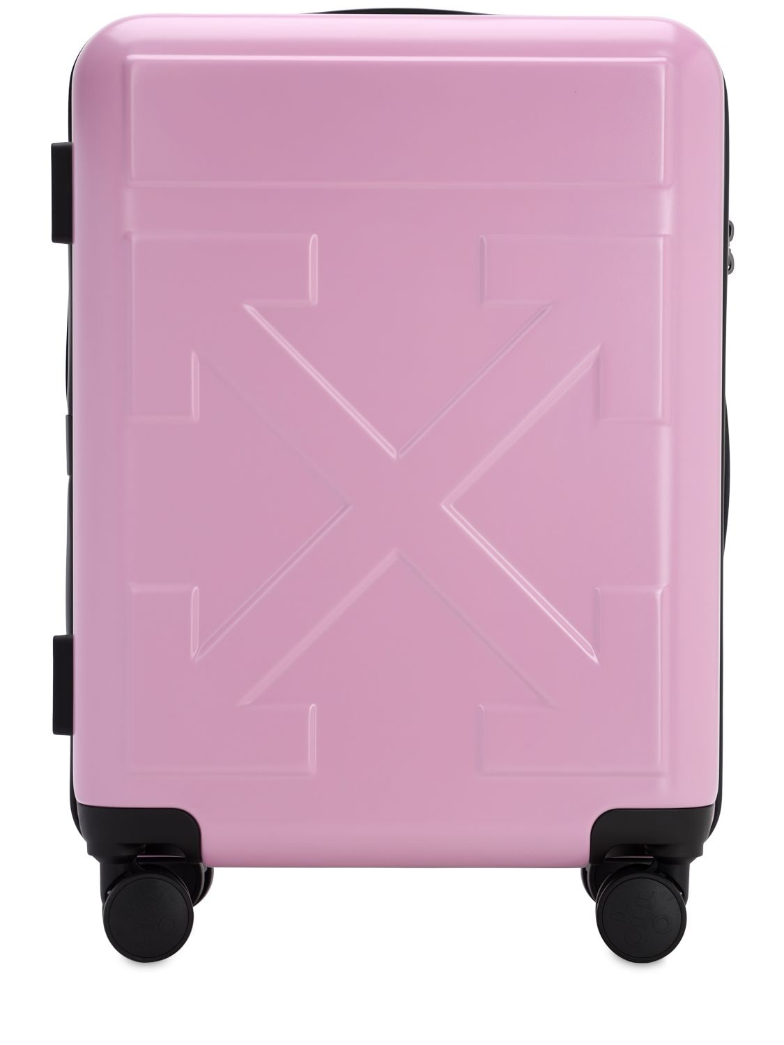 Off-white Small Tech "for Travel" Arrow Trolley In Rosa