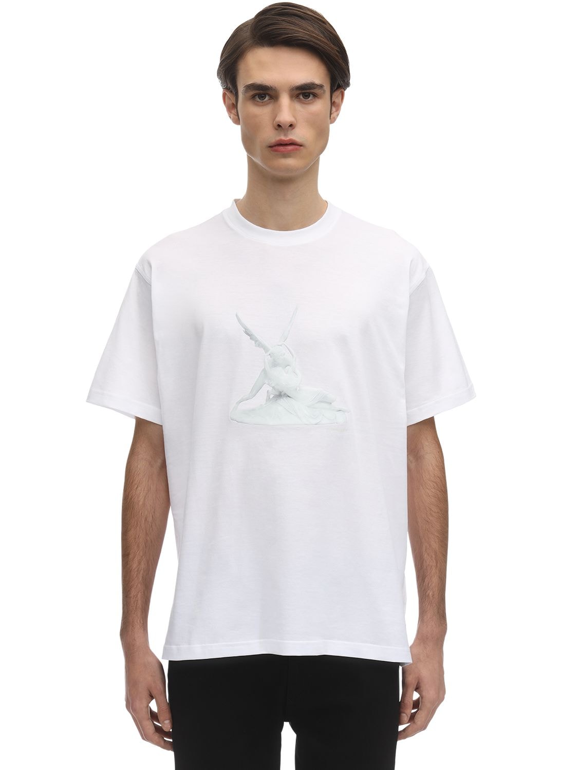 Oversize Printed Cotton Jersey T-shirt