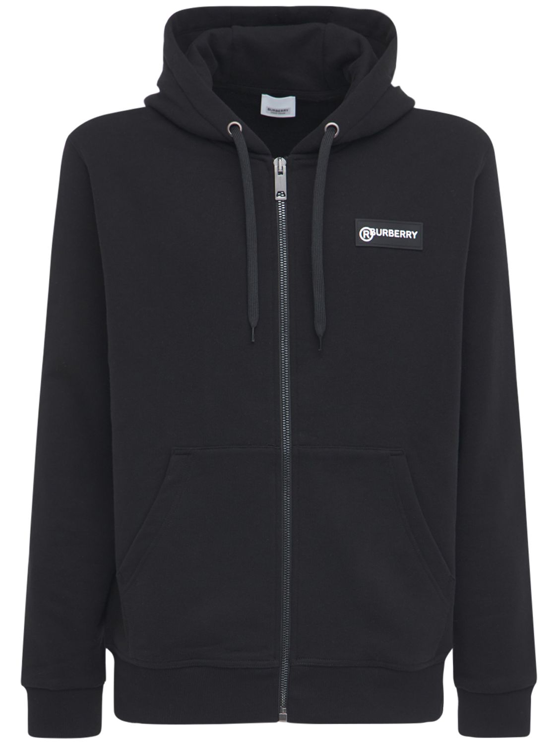 Hoodie Aus Baumwolljersey Mit Zipper