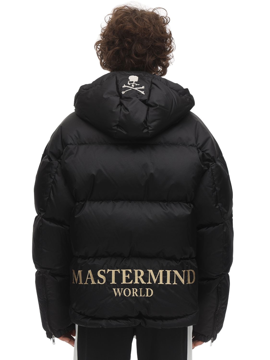 Mastermind Japan Logo尼龙羽绒服 In Black