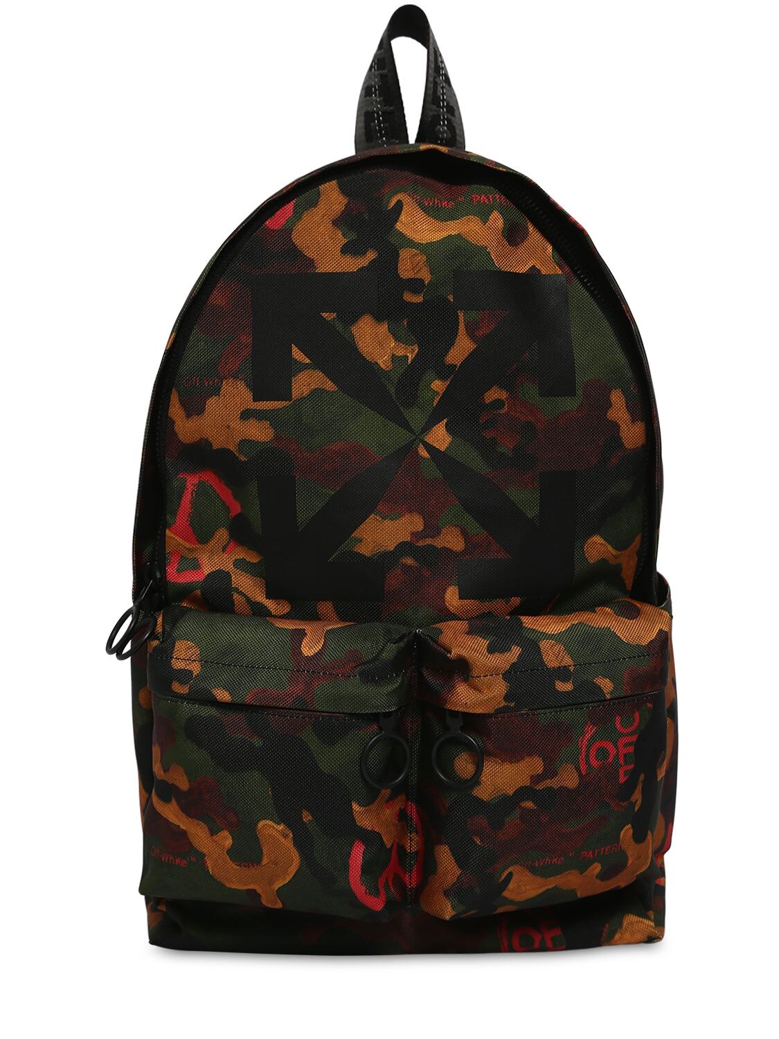 off white canvas backpack