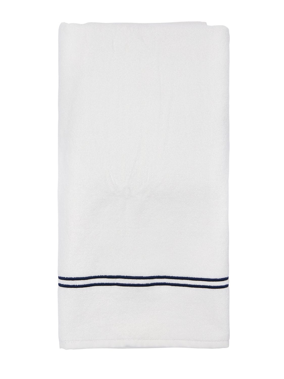 Frette Hotel Classic Bath Towel In White,blue