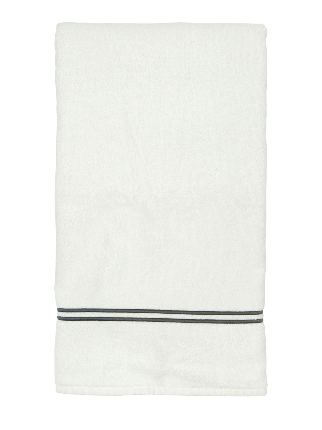Frette Hotel Classic Bath Towel In White,grey