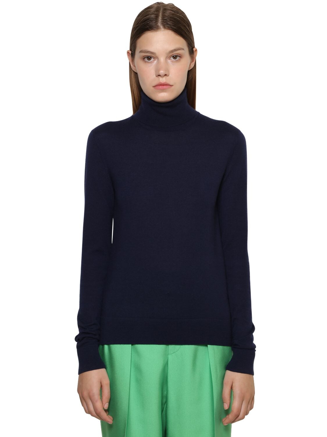 RALPH LAUREN CASHMERE KNIT TURTLENECK SWEATER,71IKOQ029-MDE50