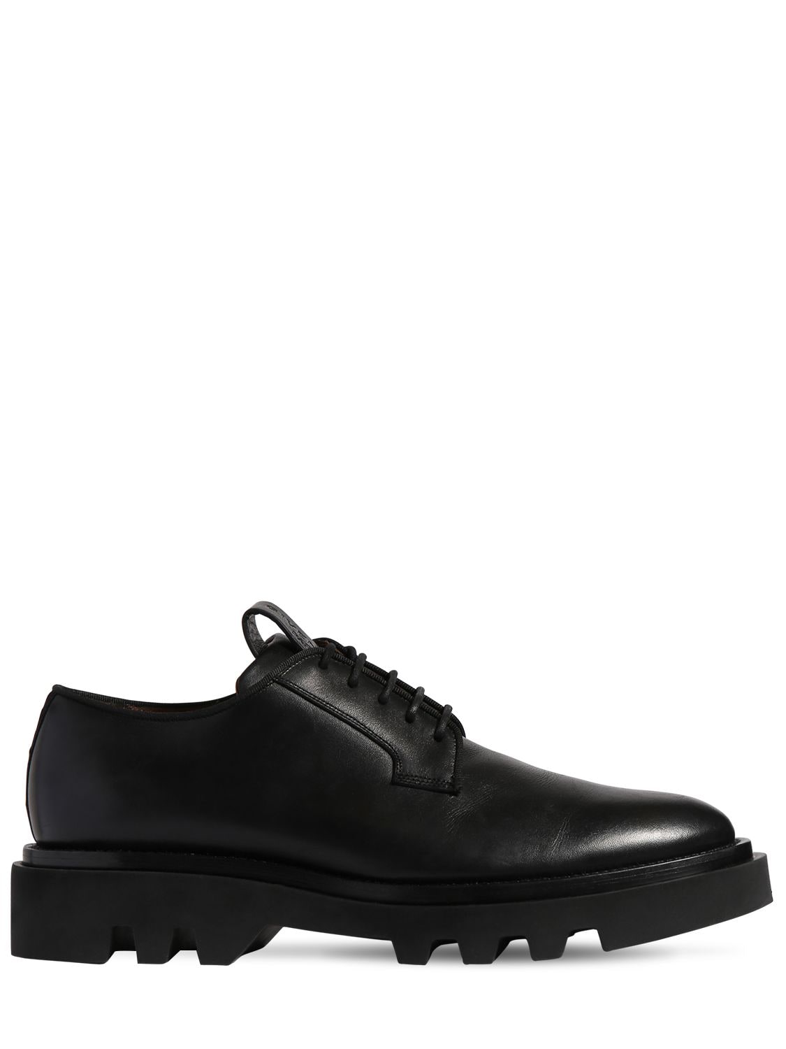 Givenchy - 50mm leather lace-up shoes - Black | Luisaviaroma