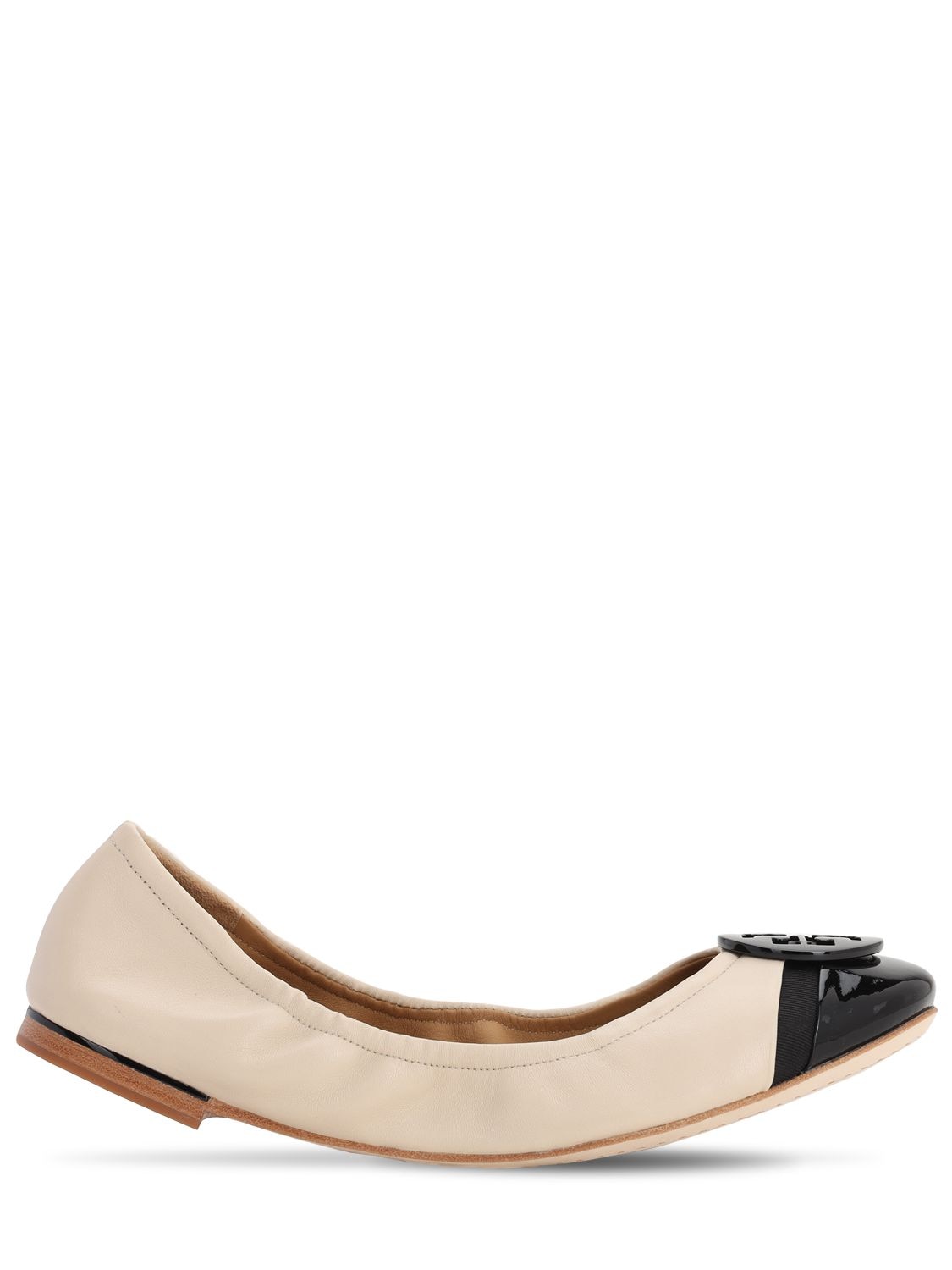tory burch patent leather ballet flats