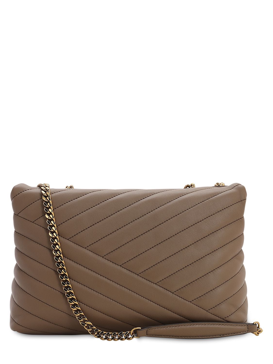 kira chevron quilted leather bucket bag