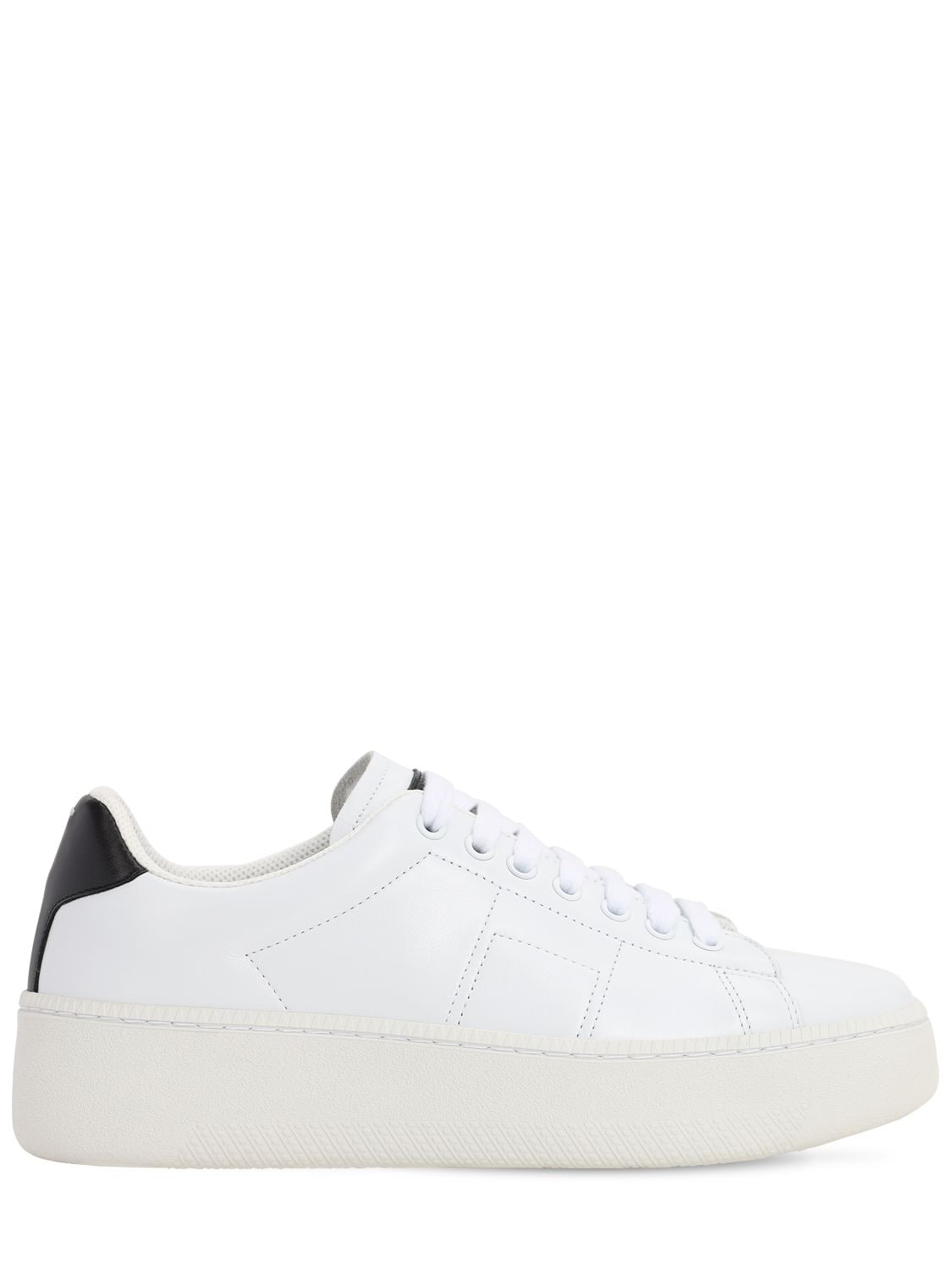 maison margiela leather sneakers