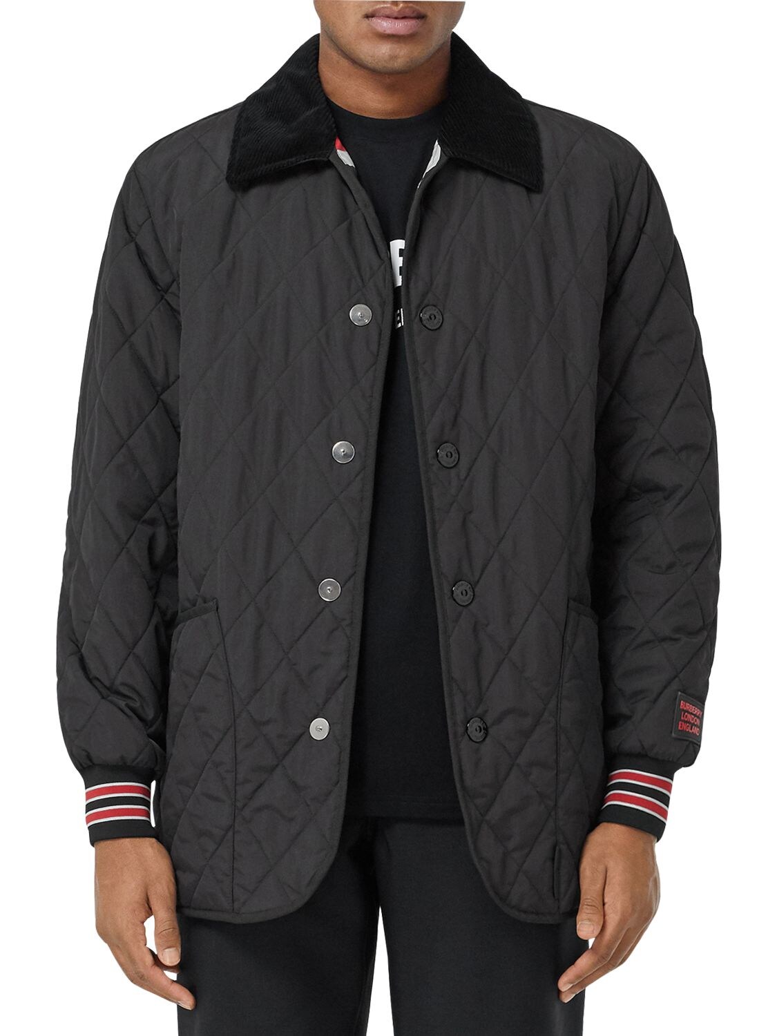 BURBERRY QUILTED NYLON PUFFER JACKET,71ILFC084-QTEXODK1