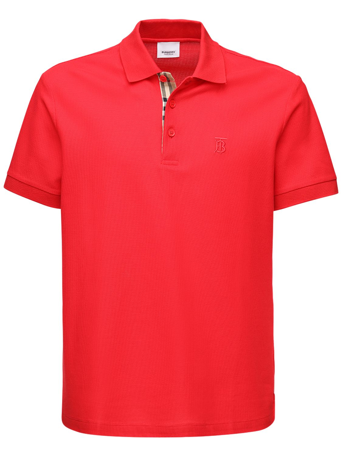 Polohemd Aus Baumwollpiqué Mit Logo