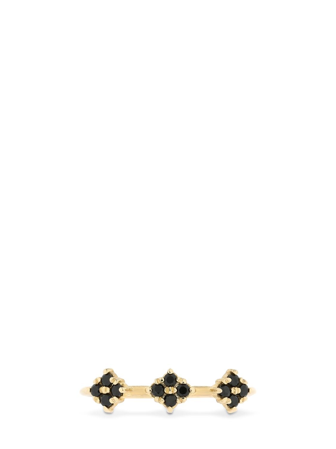 Lil Calypso Gold Ring In Gold,black