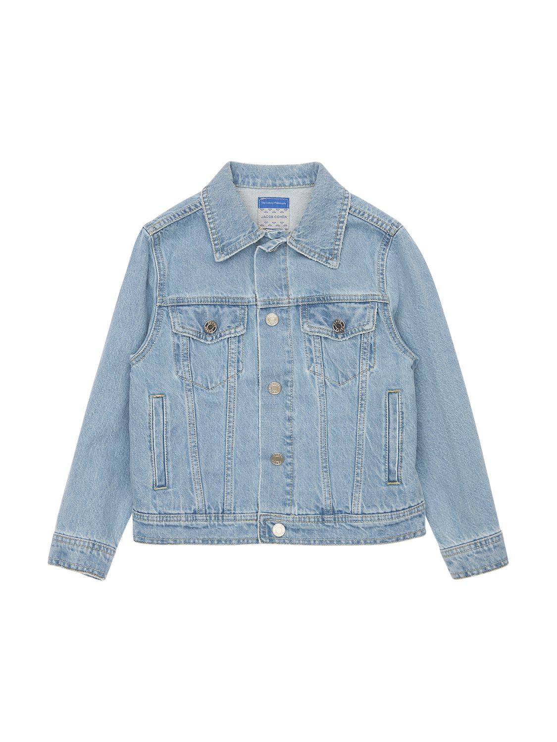 Bestickte Jeansjacke
