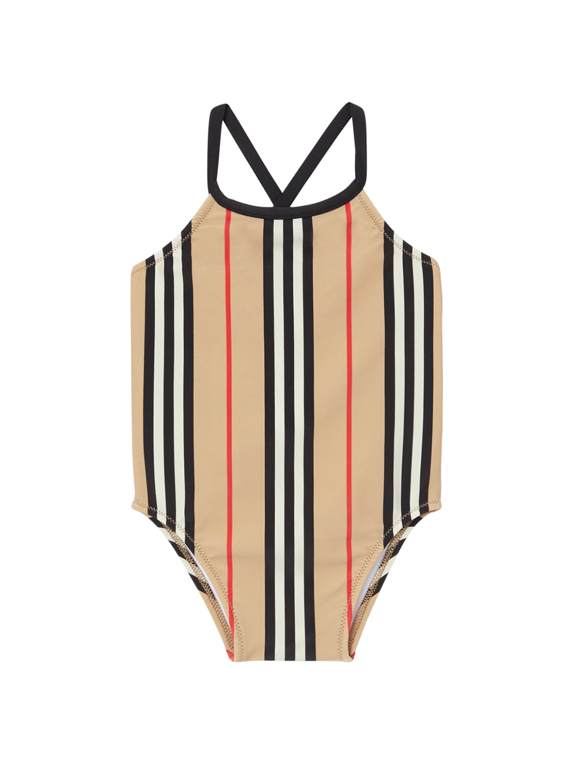 Striped One Piece Swimsuit