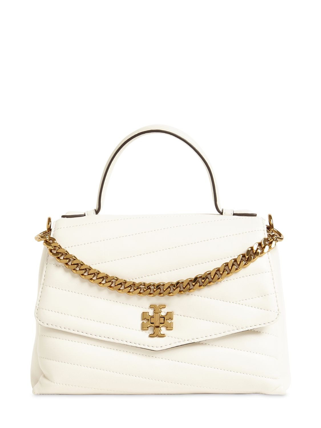 tory burch tote with chain handles